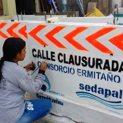 TRANQUERA DE CONCRETO PARA DESVIO