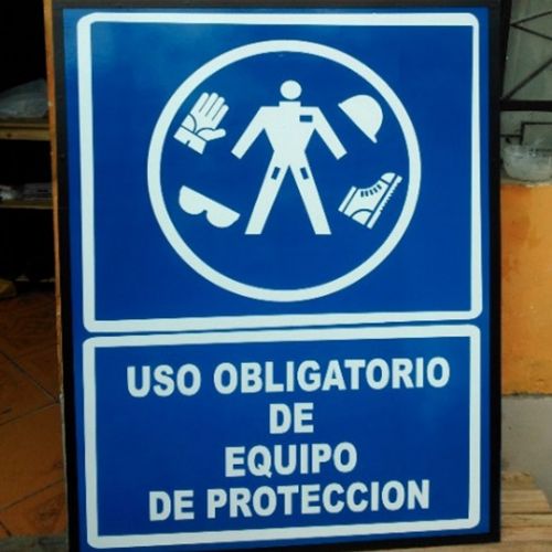 Señales para Obras en Vinil reflectivo Grado Ingenieria