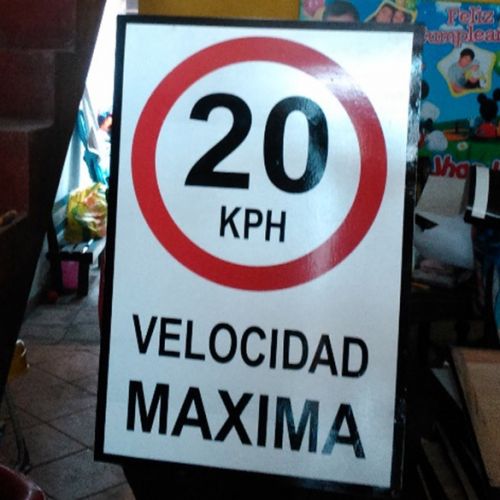 Señales para Obras en Vinil reflectivo Grado Ingenieria